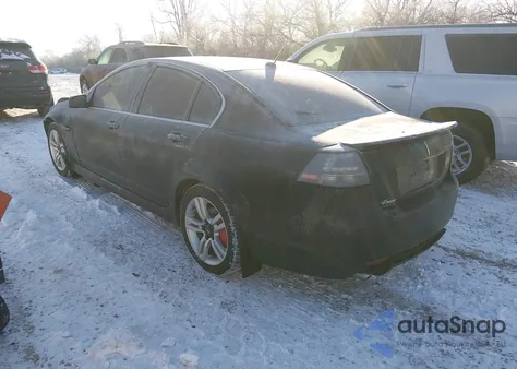 2009 Pontiac G8 z USA, uszkodzony, nr VIN 6G2ER57739L220554